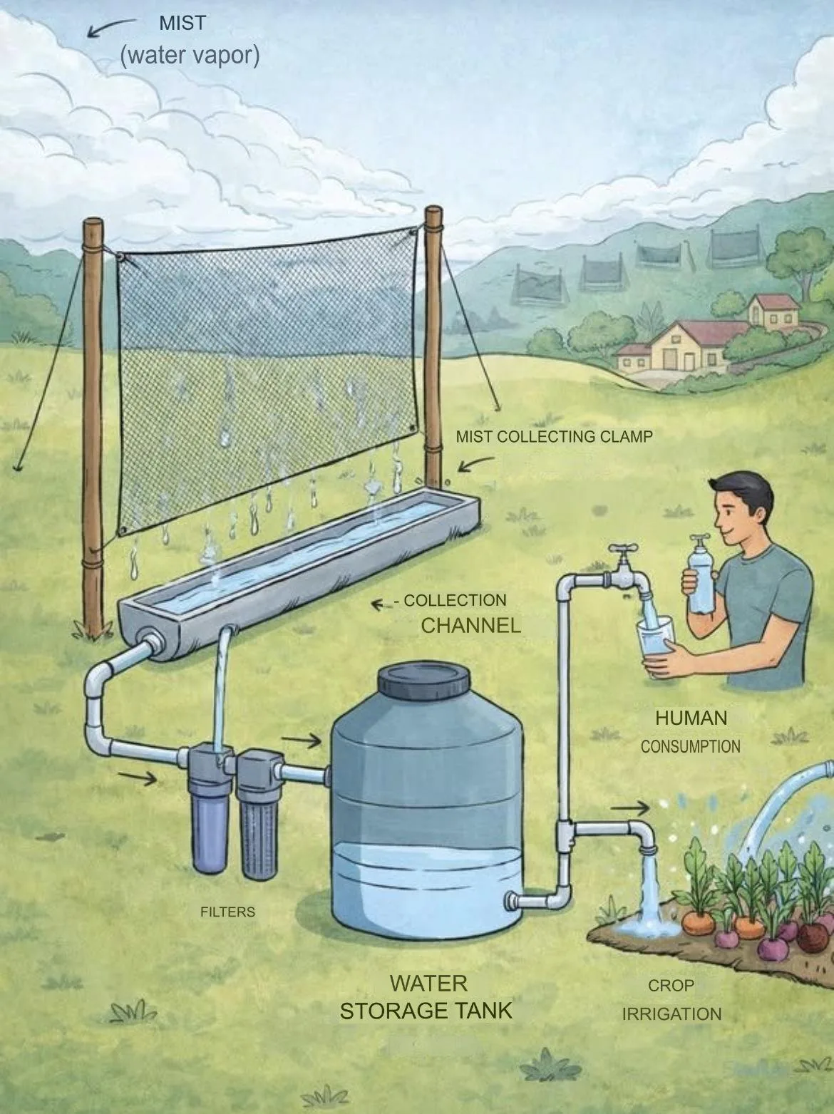 Water harvesting